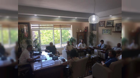 CHP Adapazarı İlçe Yöneticileri Ziraat Odasını Ziyaret ettiler