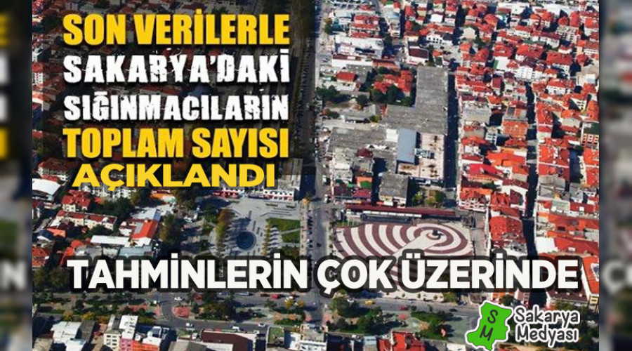 SAKARYA'DAK SIINMACI SAYISI TAHMNLERN ZERNDE IKTI