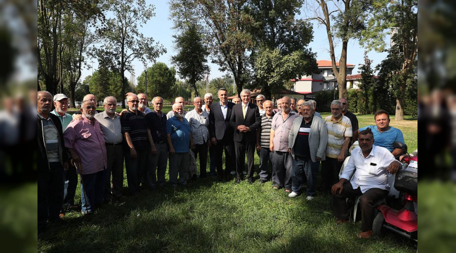 Toplumumuzun haf�zas� ya�l�lar�m�z�n her zaman yan�nda olaca��z