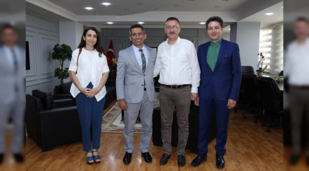 Burak'tan Iksu'ya ziyaret: Adli Yardm Projesi konuuldu