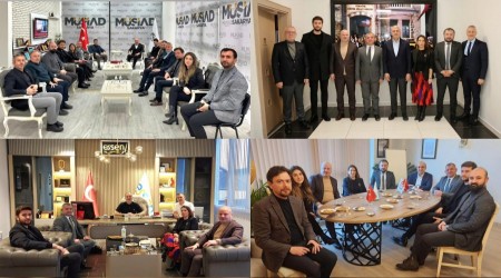 Kzlay Serdivan le Bakan Ercan Garl ve Ynetimi protokol ziyaretlerinde bulundu