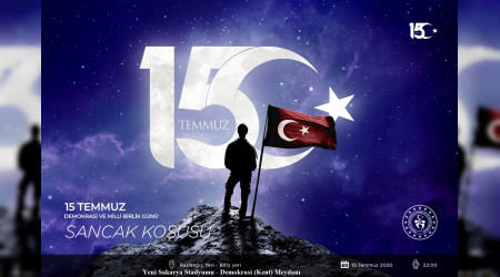 Sakarya'l� Sporcular 15 Temmuzda Sancak Ko�usunda