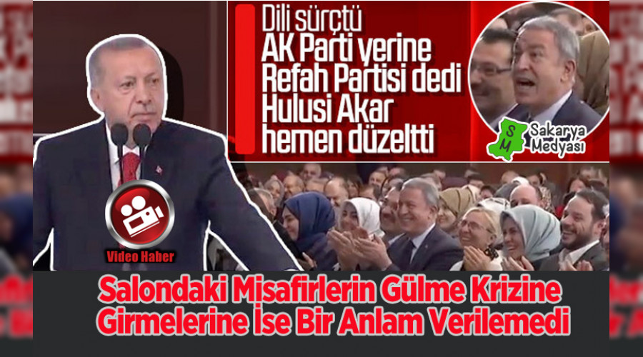 Erdoan'n dili srt, Hulusi Akar dzeltti