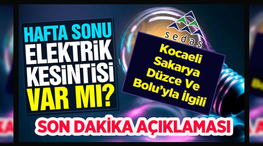 SEDA'TAN SONDAKKA AIKLAMASI