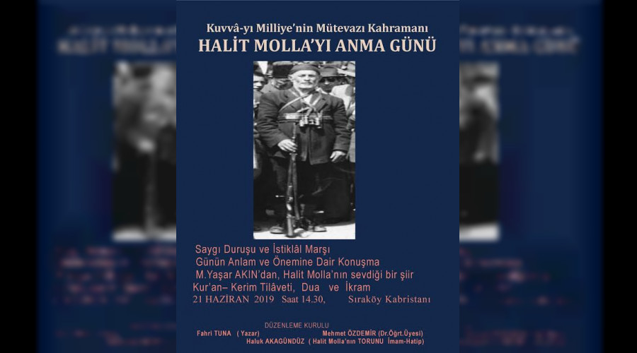 Adapazar Sivil nisiyatifi'nden 2. Halit Molla Anma Program