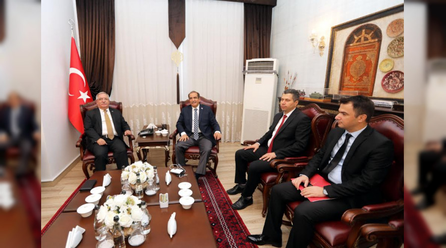 İçişleri Bakanlığı Başmüfettişi Salim Demir'den Vali Nayir'e Ziyaret