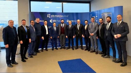 M�s�r B�y�kel�isi Amr Al-Hamamy, STK Makina ve Milkman Makina�y� ziyaret etti