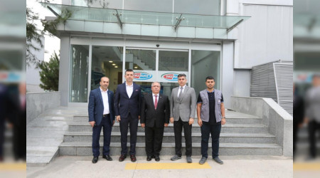 Vali Nayir'den Yazkar Fabrikasna Ziyaret