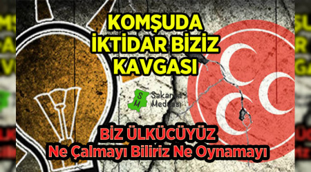 CUMHUR İTTİFAKINDA, İKTİDAR BİZİZ KAVGASI