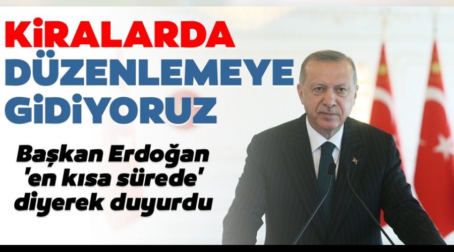 Cumhurba�kan� Erdo�an'dan a�� ve kira m�jdesi