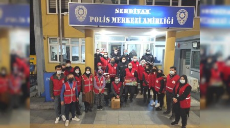 G�revi Ba��ndaki Polislere Anlaml� Ziyaretler