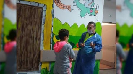 Lsemili ocuklara Hastanede Trafik Eitimi