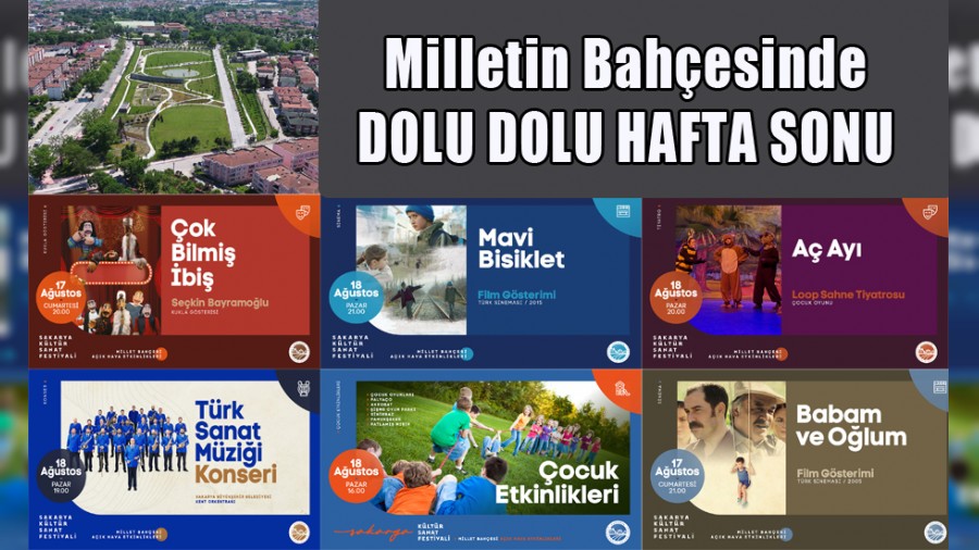 Millet Bahesinde etkinlik dolu  hafta sonu