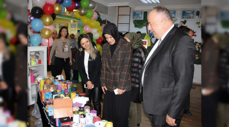 Stl Halime avu'ta Yerli Mal Sergisi