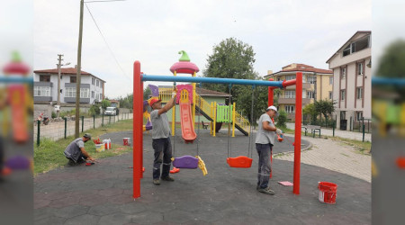 ADA'nın Parklarında Kapsamlı Bakım Var