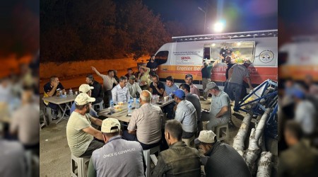 ERENLER BELEDİYESİ’NDEN YANGIN BÖLGESİNE TÜM İMKANLAR İLE DESTEK