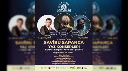 SAVBU Ak Hava Yaz Konserleri balyor