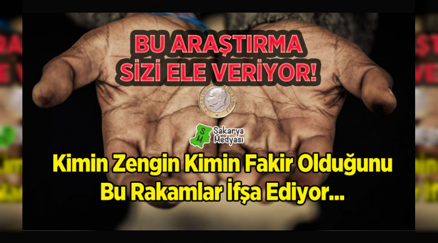 YOKSUL MUSUNUZ? YOKSA A MI?..