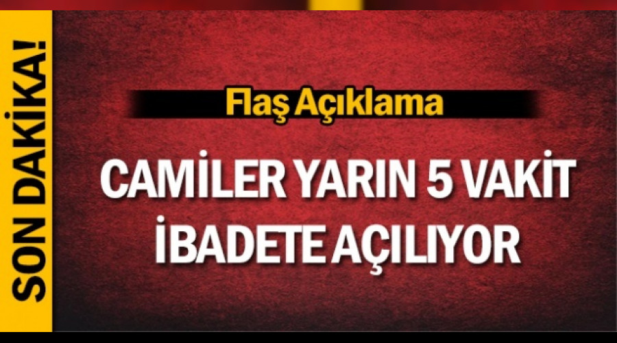 Camiler vakit namazlarna alyor