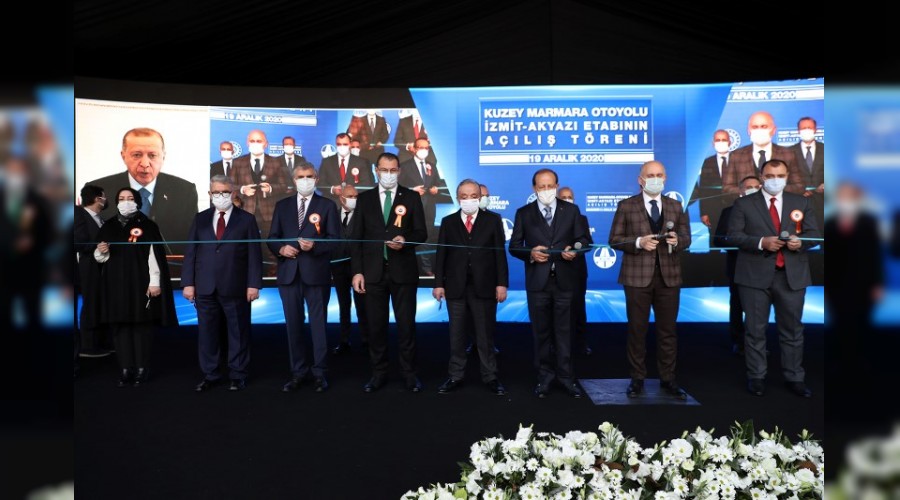 “KUZEY MARMARA OTOYOLU ÜLKEMİZE VE MİLLETİMİZE HAYIRLI OLSUN”