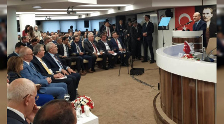 Ba�kan �zten, T�rkiye Belediyeler Birli�i Meclis Toplant�s�'na Kat�ld�