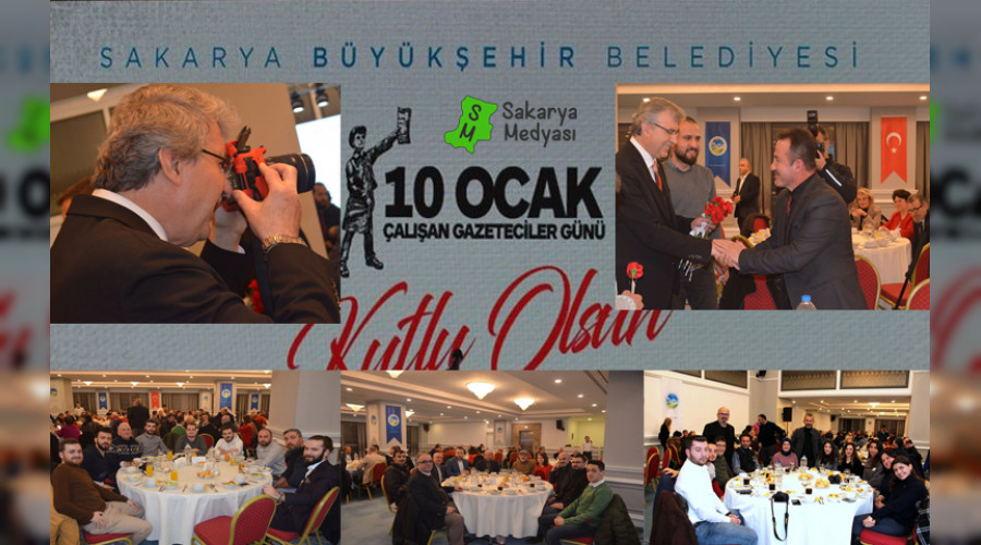 BAŞKAN YÜCE SAKARYA MEDYASINA KARANFİL VERDİ