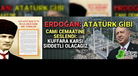 ERDOAN'IN KONUMASI ATATRK'N BALIKESR HUTBESN HATIRLATTI