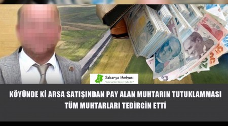 Kynde satlan bir arsadan rvet alan muhtar tutukland...