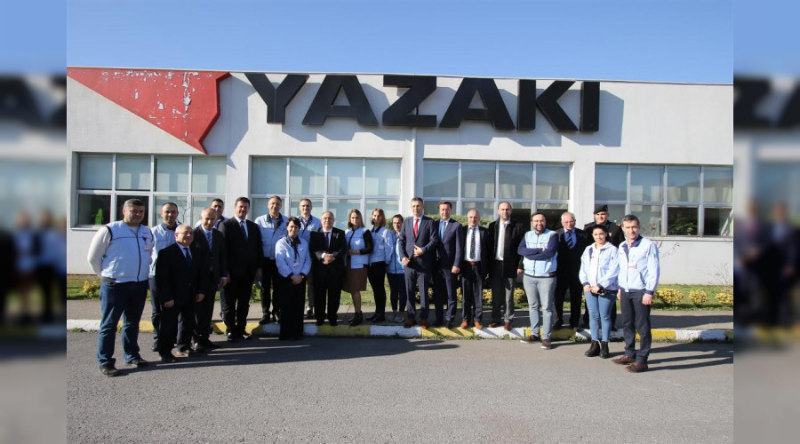 SAKARYA VALSNDEN YAZAK'YE TEEKKR PLAKET