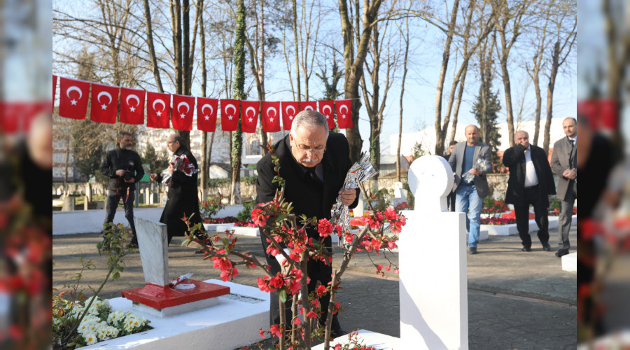 Şehitlerimizi Rahmet ve Minnetle Andık