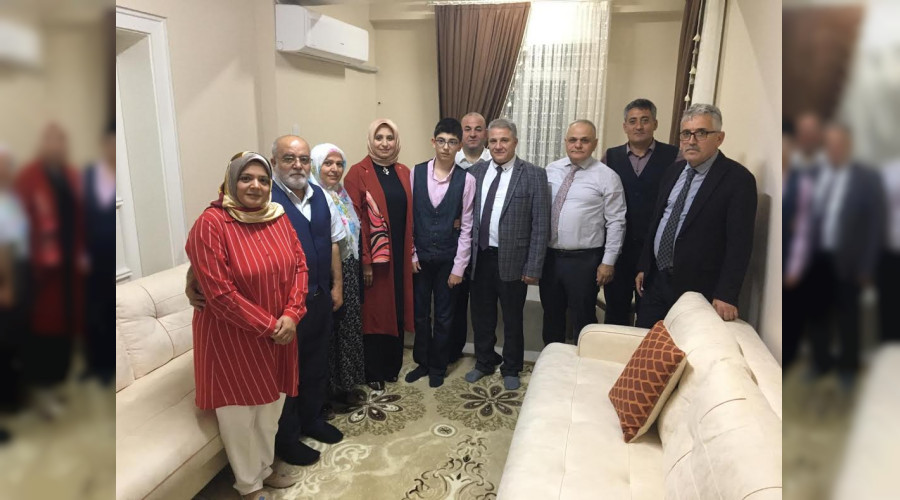 Durmu'tan renci-retmen-Veli Ev Ziyareti