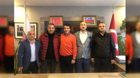 Federasyon Bakann Ziyaret Ettiler