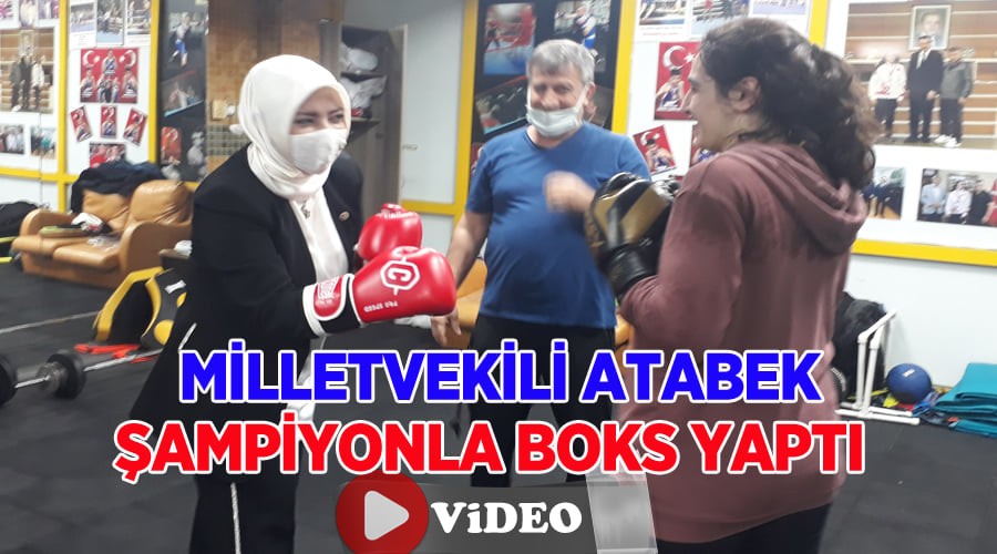 MLLETVEKL ATABEK AMPYONLA BOKS YAPTI