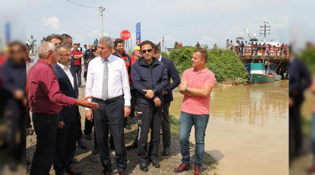 Sel b�lgesinde yaralar sar�l�yor