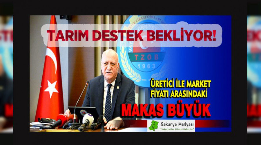 TARIM SEKTR ACL DESTEK BEKLYOR!
