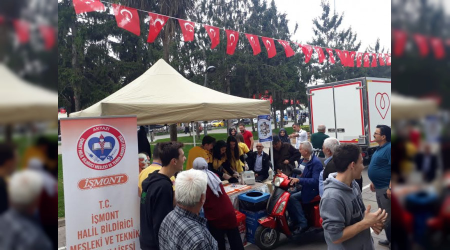 Akyazı İŞMONT'tan ?Doğamı Kirletme' Projesi
