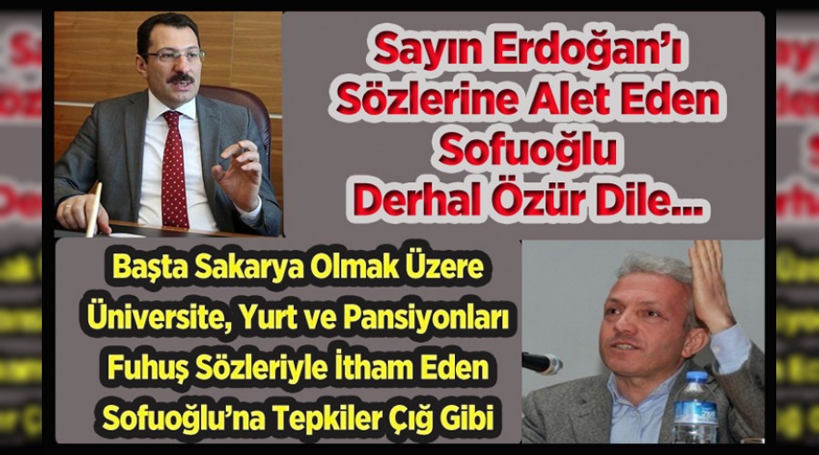 Ali hsan Yavuz, Sofuolu zr Dilemelidir