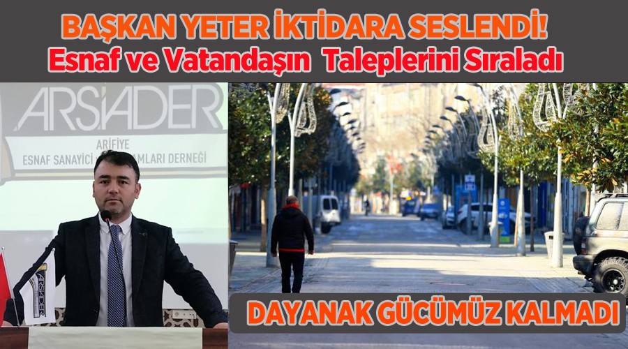 BAKAN YETER KTDARA SESLEND