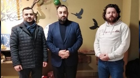 Deva Partisi le Bakan Akta LC Haber Ajans'n ziyaret etti. 