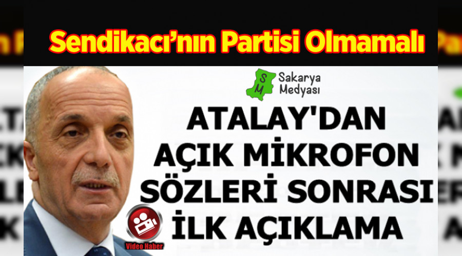 STFASI STENEN ATALAY SAKARYA'DA AIKLAMA YAPTI