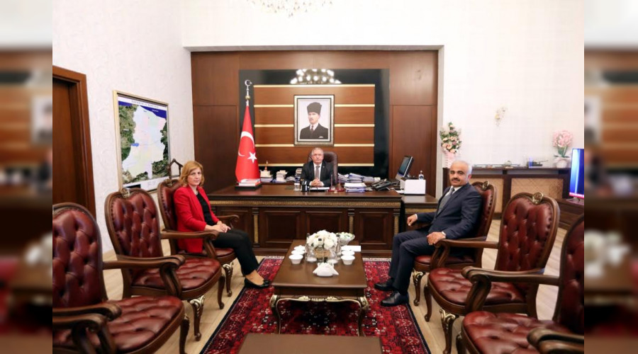 Orman B�lge M�d�r� Polat'tan Vali Nayir'e Ziyaret