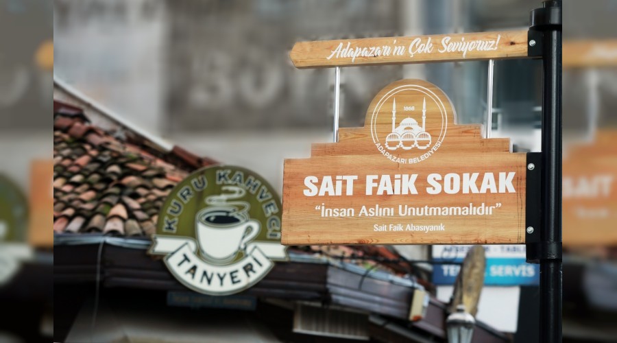 Sait Faik Sokak�ta Mutlu Eden Geli�me