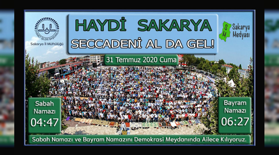 Sakarya'da Kurban Bayram Namaz Saat Kata?