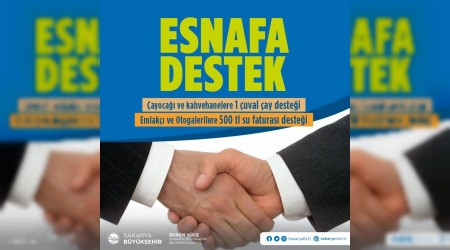 Esnaf destek paketine bavurular devam ediyor