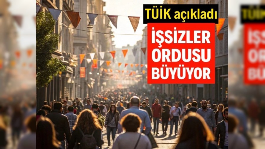 Kas�m ay� i�sizlik rakamlar� a��kland�