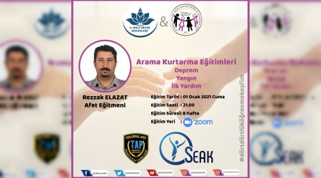 Sakarya MEMin Arama Kurtarma Birliine Profesyonel Destek Eitimi