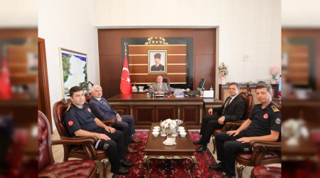 Vali Nayir e İtfaiye Haftası Ziyareti