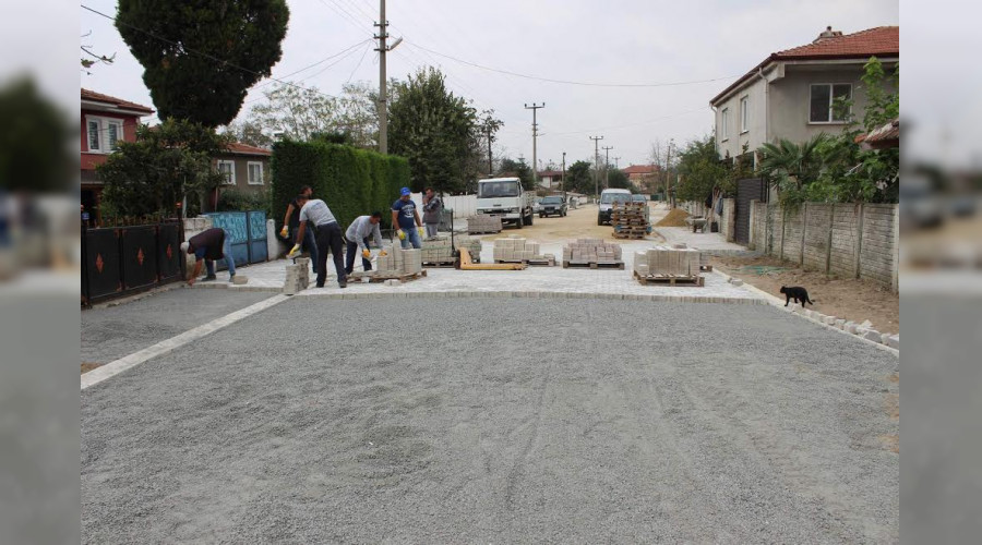 Arifiye'de Kilitki Parke D��eme �al��malar� Devam Ediyor...