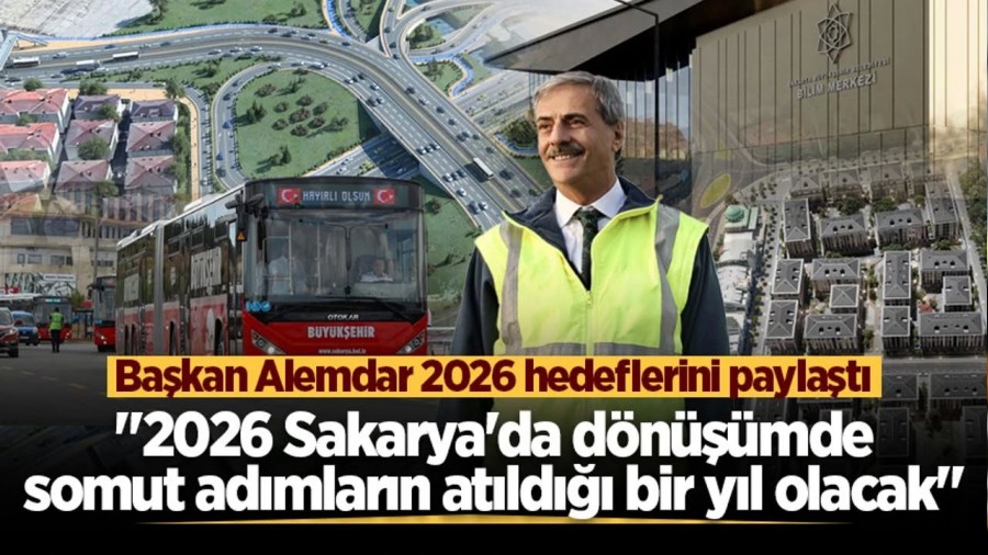 Ba�kan Alemdar 2026 hedeflerini payla�t�