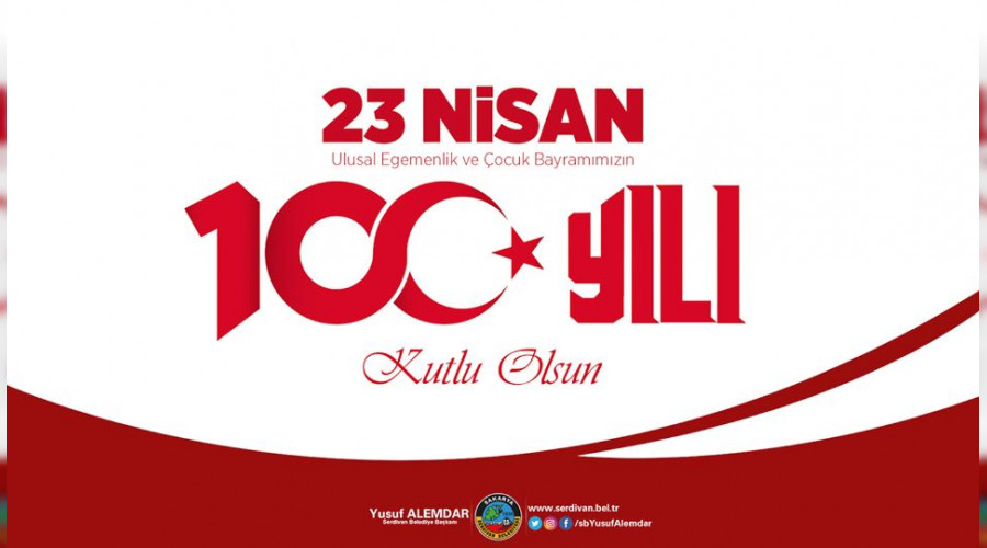 Bakan Alemdar 23 Nisan' stiklal Maryla Kutlad